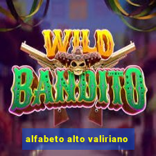 alfabeto alto valiriano